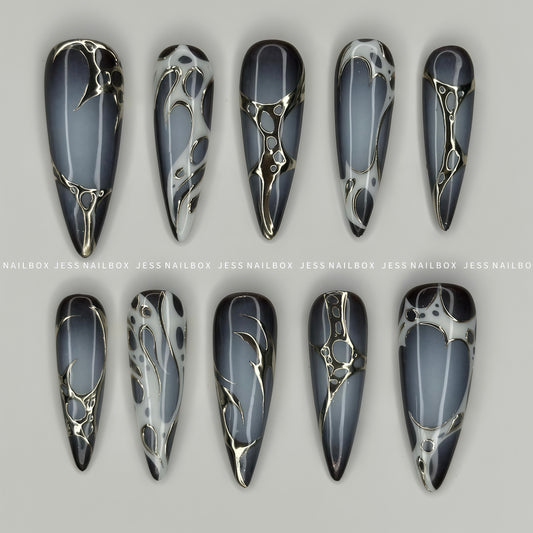 Golden Enigma [Design by Jess Nailbox]