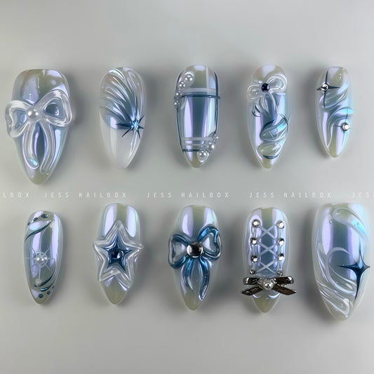 Sapphire Ribbons